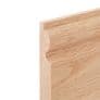 Solid White Oak Torus Skirting Board 20x145x3000mm